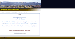 Desktop Screenshot of meadowlarkranches.org